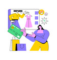credit card abstract concept vector image vector image